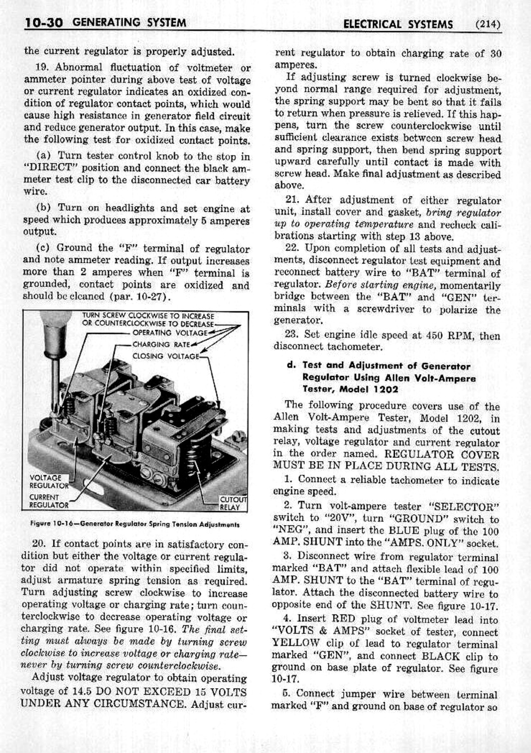 1953 Buick Shop Manual Electrical Systems Page 30 of 91